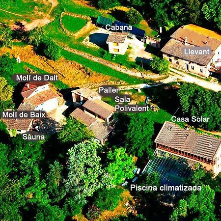 La Cabana Del Moli De La Plana Riudaura Экстерьер фото